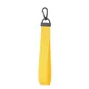 Chaveiro de Fita Colorida Criativa Sólida com Texto Imprimível, Acessório Pingente para Mochila, Pingente de Fita de 2cm de Largura