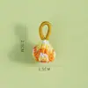 Festival del Bote del Dragón Cadena Colorida Zongzi DIY Colgante Portátil Hecho a Mano Pulsera para Niños con Cuentas Pulsera de Hilo Rojo para Mujeres
