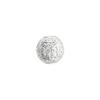 Plata Pura 999 Cuentas Sólidas de Plata con Patrón para Ensartar DIY Cuentas de Cristal Cuentas de Oración Budista Cuentas Espaciadoras