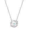 Colar S999 Prata Pura Coração Pulsante para Mulheres, com Penas de Estrela e Penas de Anjo, Corrente de Clavícula de Moda de Luxo Acessível de Nicho