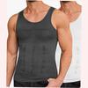 Chaleco para Control de Abdomen para Hombre Chaleco Moldeador de Cuerpo Slim N Lift para Hombre Chaleco Ajustado Corsé para Pecho Delgado Cintura Cruzado