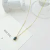 Estilo Ins europeo y americano, collar nuevo de temperamento simple para mujer, diseño de nicho, acero inoxidable, personalidad, moda, colgante versátil
