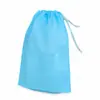 Bolsa de cordão fosca com urso e margaridas em estoque para toalhas de rosto, sapatos e armazenamento de roupas, bolsa de armazenamento de tamanho pequeno