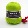 Seda Hilada Cachemir Tencel Algodón de Bambú 6 Pompones Carbón de Bambú Fibra de Bambú Tencel Primavera y Verano Tejido a Mano Ganchillo Lana Fina