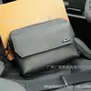 L Burro Bolsos para Hombre Bolso de Hombro Mensajero de Piel de Ternero Bolso Mensajero Bolso de Hombro Bolso Cruzado Disparo Real de Alta Calidad Transfronterizo