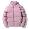 Jaqueta de Algodão com Gola Alta Engrossada Masculina Feminina Inverno Nova Jaqueta Acolchoada de Algodão Roupa de Casal Jaqueta Puffer Quente Curta Jaqueta de Algodão Transfronteiriça Roupa Exterior