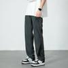 Calças corta-vento impermeáveis estilo americano masculinas esportivas casuais calças de paraquedista outdoor largas Outono Novo macacão calças