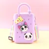 Fabricante de Bolsas de Silicona, Monedero de Pared que Cambia de Color, Bolso Cruzado para Niños, Bolso para Teléfono Móvil al por Mayor, Bolso de Mano para Mujer, Bolsa de Almacenamiento para Playa