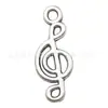 Aleación de Zinc y Plata Antigua Transfronteriza Notas Aleatorias de Instrumentos Musicales Serie Musical de Guitarra Accesorios para Pulseras, Collares, Joyería DIY