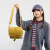 2026 Nueva Bolsa Versátil tipo Concha, Bolso Cruzado Ligero de Múltiples Compartimentos con Ranuras para Tarjetas, Llavero, Bolso de Hombro, Bolsa de Tela Impermeable para Mujeres