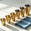 Copo de suco de aço inoxidável 304, copo de cerveja de parede reta, copo de enxaguante bucal, xícara de chá para restaurante, copo escalonado, atacado de fábrica