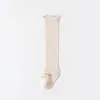 Calcetines largos de verano para bebé, de algodón fino, de malla, holgados, antimosquitos, con protección solar por encima de la rodilla, sin piernas, con aire acondicionado
