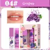 Bálsamo Labial com Sabor de Fruta Pennyfen Óleo Labial Caixa com Embalagem Cuidado Labial Hidratante e Umectante Bálsamo Labial Anti-Rachaduras Óleo Labial
