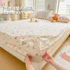 Sábana bajera nueva estampada, una pieza, grado A, apta para bebés y niños pequeños, cubre completamente la cama, protector de colchón, sábana, ropa de cama