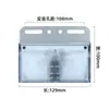 Sinalizador de Direção Lateral de Caminhão com Projeção, Luz de Chão, Luz de Curva de Ambiente LED, Luz de Aviso de Alto Brilho, Novo Modelo Transfronteiriço
