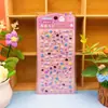 Suministro exclusivo transfronterizo de pegatinas gruesas y suaves de dibujos animados para niños, pegatinas de cuero de animales, panda, hibisco, pegatinas de burbujas de esponja, pegatinas 3D
