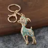 Riqueza de Todas as Direções Chaveiro de Carro de Cabrinha para Mulheres, Pingente de Bolsa Fofo, Chaveiro de Metal, Presente Criativo Atacado
