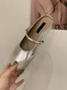 Sandalias Mocasín Cerradas de Cuero Suave con Aumento Interno y Patchwork para Mujer, Nuevas Sandalias de Verano para Exteriores tipo Birkenstock sin Cierre