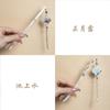 Estilo Antigo Hairpin Placa de Ácido Acético Simples Tassel Andar Diário Cabelo Han Roupas Acessórios Novo Estilo Chinês Roupas Antigas Mulheres Hairpin