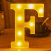 26 luces del alfabeto inglés luces LED de modelado luces de boda cumpleaños luces de decoración de propuesta luz nocturna sorpresa
