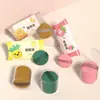 Esponja para Pie de Yema de Huevo, Poliuretano Hidrofílico, Doble Uso para Aplicaciones Secas y Húmedas, Esponja para Pie de Piña, Esponja Específica para Maquillaje