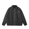 North Boundary Marca Tendência Estilo Americano Masculino Outono 2025 Novo Simples Bordado Jaqueta de Trabalho Masculina Tendência Solta Casaco