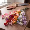 Orquídea Phalaenopsis Artificial para Decoración de Bodas, Arreglo Floral de Techo, Decoración de Pasillo de Boda, Flores Decorativas al por Mayor para Hoteles y Hogares