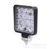 Fornecimento Direto da Fábrica Luz de Trabalho Quadrada para Carro com 16 LEDs 48W Luz Auxiliar Luz de Inspeção Luz de Teto Modificada para Veículo Off-Road