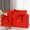 Sacos de Papel para Presente de Alta Qualidade para Aniversário, Dia dos Namorados e Celebração de Loja, Sacolas de Presente de Luxo Leve, Sacolas de Mão, Sacolas para Doces