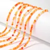 Lu Ágata Cor Primária Natural Contas Soltas Pulseira Trançada DIY Feita à Mão Pulseira com Contas de Cristal Redondas Acessórios Material