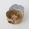 Sombrero de Sol de Algodón Transpirable con Ala Suave para Bebés y Niños Pequeños, Sombrero de Sol para Niños y Niñas, Sombrero de Primavera para Ocio al Aire Libre