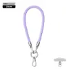 Cordón Tejido en la Muñeca para Teléfono Móvil de 6 mm Correa Antiperdida Cadena para Funda de Teléfono Plateada Venta al por Mayor