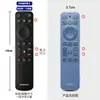 Funda protectora adecuada para control remoto de TV Skyworth YK-8H00J, silicona suave de alta definición, impermeable, a prueba de polvo y a prueba de golpes, funda transparente
