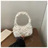 Bolso de lunares con lazo estilo coreano para mujer, nuevo bolso de cadena de moda trendy 2026, bolso cruzado fresco y mini