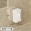 Caixa de Lenços Montada na Parede, Sem Furos, para Banheiro de Casa, Armazenamento de Lenços Faciais, Toalhas de Rosto, Porta-Papel Higiênico, Cozinha Pendurado de Cabeça para Baixo