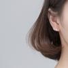 Pendientes de Plata S925 Aurchi para Mujer Estilo K Corazón Femenino Corazón Simple Calado de Diamante Joyería de Oreja Dulce G4964