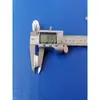 Tubo Transparente de PVC Tubo de Plástico Transparente con Tapa Tubo de Empaque Transparente Tubo a Prueba de Polvo Tubo de 3 Puntos Diámetro Exterior 16mm Diámetro Interior 15