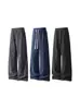 Pantalones Casuales de Sarga para Hombre 2026 Primavera Nuevo Retro Americano Moderno Versátil Corte Holgado Talla Grande Cintura Elástica Pantalones Rectos