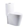 Inodoro común con descarga súper giratoria, inodoro doméstico a prueba de salpicaduras, inodoro de baño silencioso, inodoro antibloqueo de gran diámetro