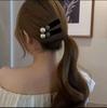 Nuevo clip de cuentas de terciopelo de alta calidad con incrustaciones de diamantes, clip lateral de strass versátil, clip BB para el flequillo y la parte posterior de la cabeza