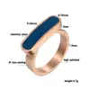 Anillo Geométrico Exagerado de Resina Colorida con Acero de Titanio Chapado en Oro de 18 Quilates, Joyería Elegante para Mujer, Estilo de Moda Francés