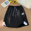Shorts Versátiles de Moda Verano para Hombre Estilo Coreano High Street, Shorts de Retazos con Personalidad Retro Americano para Adolescentes