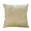 Cojín de almohada Amazon Ice Velvet Almohada de dormitorio Funda de almohada de terciopelo para sofá Cabecero Color sólido Nórdico