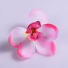 Simulação Orquídea Phalaenopsis Cabeça de Flor DIY Simulação Cabeça de Flor Acessórios para Grampo de Cabelo de Flor Decoração para Casa Festa de Casamento