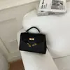 Bolso Kelly Vintage para Mujer 2024 Nuevo Modelo Bolso de Hombro Simple de Moda Bolso de Mano con Textura Única Bolso Cruzado