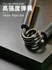 Entrenador de fuerza de agarre manual de aleación de aluminio metálico en forma de A, unisex, para entrenar la fuerza de la mano, los músculos del brazo y la potencia de la mano, dispositivo de ejercicio basado en resorte