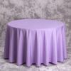 Mantel de Mesa Redonda para Hotel de Color Puro Engrosado Mantel para Banquetes de Hotel Mantel para Restaurante Tela para Eventos Negocios