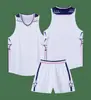 Conjunto de Uniforme de Baloncesto Deportivo para Adultos y Niños, Mismo Estilo de Uniforme de Entrenamiento a la Moda, Compra Grupal al por Mayor, Imágenes Imprimibles, Texto y Números