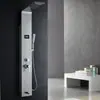 Pantalla de ducha de acero inoxidable 304 de temperatura constante, pantalla de ducha integrada montada en la pared, cabezal de ducha ajustable multifunción, conjunto por lotes