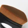 Pincel para Pó de Unha, Pincel Triangular, Pincel Ultra Fino, Pequeno Pincel de Ferro, Pincel para Base, Pincel de Maquiagem com Tampa, Pincel para Artesanato, Pincel para Limpeza de Carro